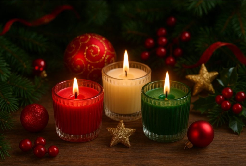 Velas para navidad