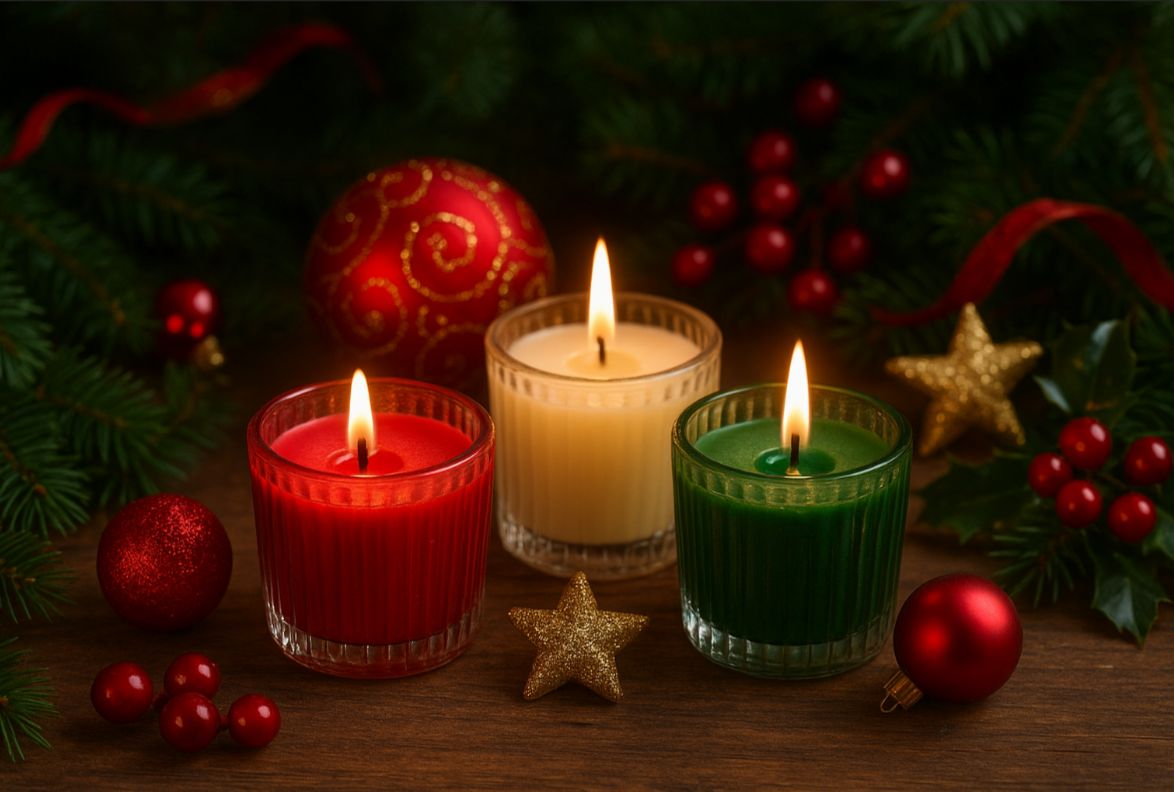 Velas para navidad